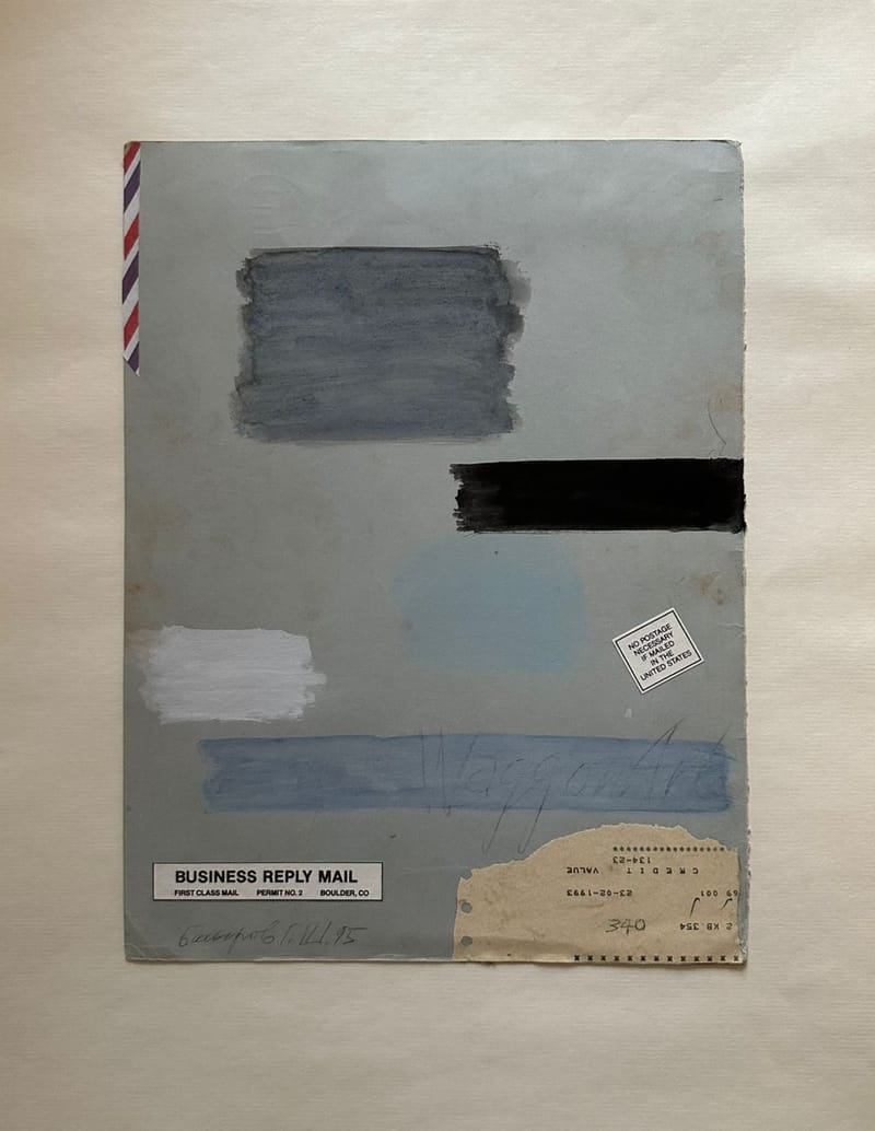 Business Reply Mail, лист № 340 из серии «Mail Art»