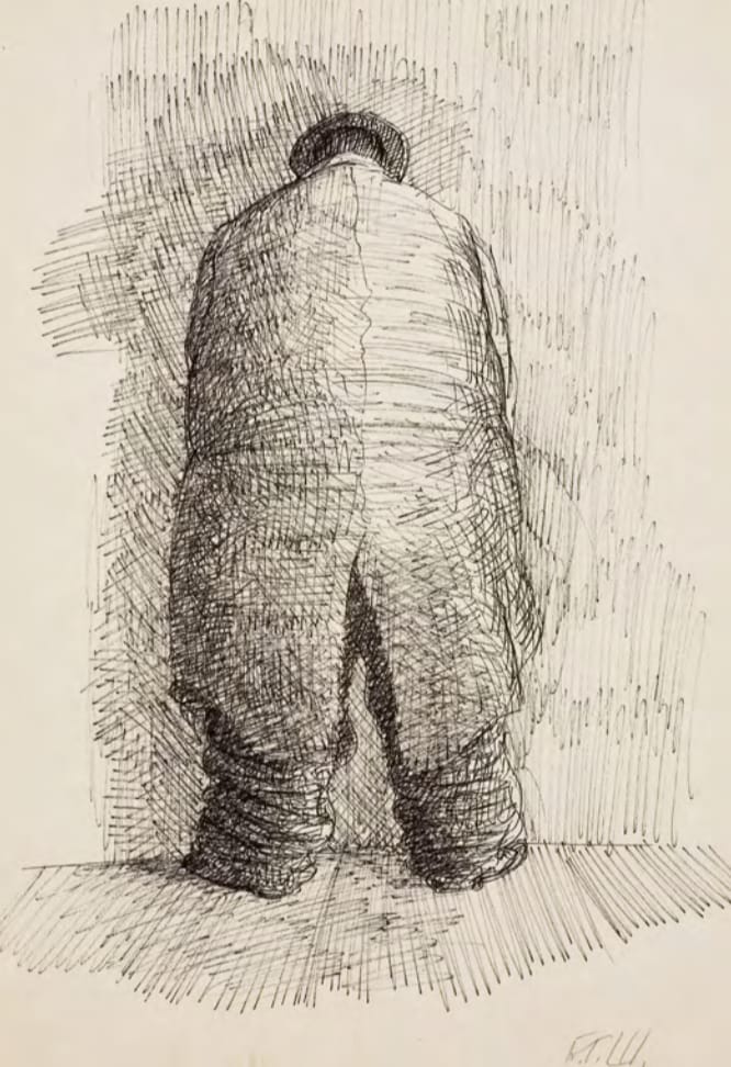 «Люди в углу», лист 2